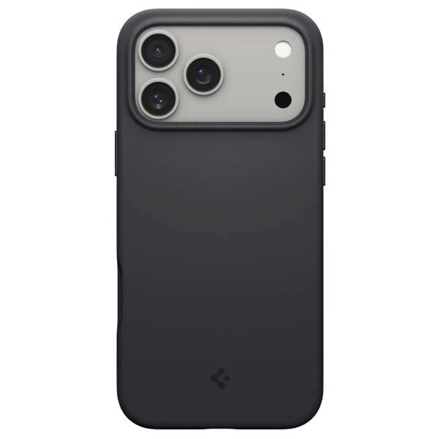 Чохол до мобільного телефона Spigen Silicone Fit MagFit iPhone 17 Pro Max Black (ACS10270) - зображення 1