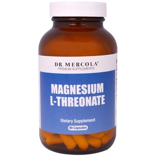Мінерали Dr. Mercola Магній L-Треонат, Magnesium L-Threonate, 90 капсул (MCL-01778) зображення 1