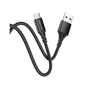 Дата кабель USB 2.0 AM to Micro 5P 1.0m 2.4A BX54 black BOROFONE (6931474745811) - зменшене зображення 1