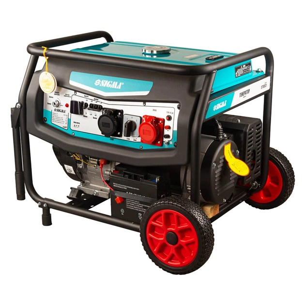 Генератор Sigma 220V/380V 3ф 9.5/10.0kW электрозапуск (5710531) - picture 4