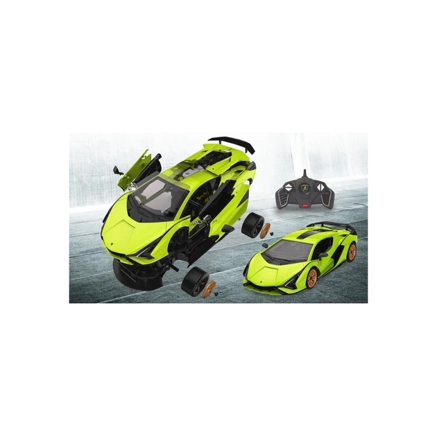 Радіокерована іграшка Rastar Lamborghini Sian конструктор 1:18 (97400) - picture 8