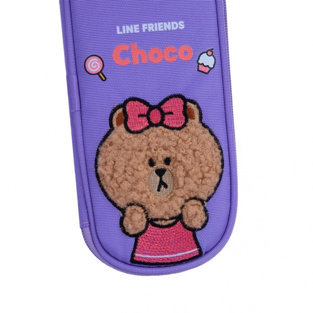 Пенал Yes PH-30 Line Friends Pretty Choco (533703) - picture 3