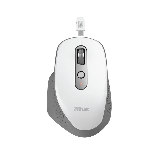 Мишка Trust Ozaa Rechargeable Wireless White (24035) - зображення 1