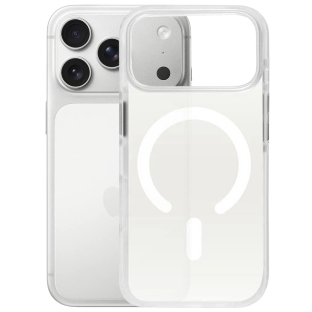 Чехол для мобильного телефона BeCover FIBRA Shock-Proof MagSafe Apple iPhone 17 Pro Max White (715475) - изображение 1