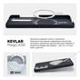 Чехол для мобильного телефона Armorstandart BlackIcon Aramid Plain MagCase Samsung S26 Black (ARM90164) - уменьшенное изображение 8
