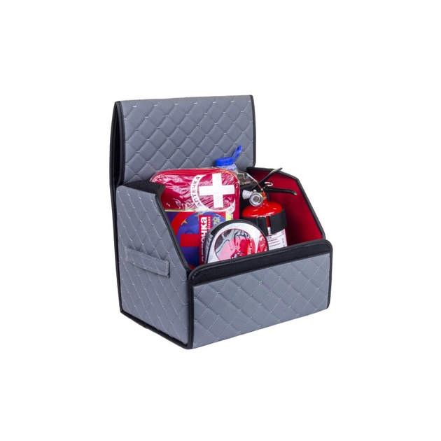 Сумка-органайзер EVAtech ECO S 30x30x35 см сіра з сірою ниткою (EHECESGGBR) - picture 2