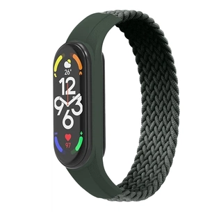 Ремінець до фітнес браслета Armorstandart Braided Solo Loop для Xiaomi Mi Band 7/6/5/4 Khaki size L (ARM58760) зображення 1