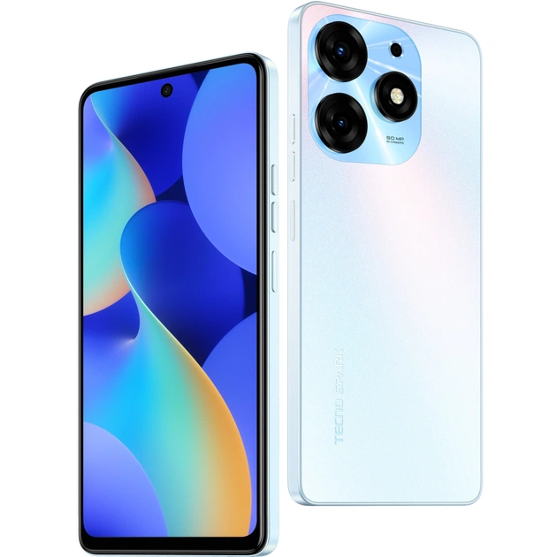 Мобільний телефон Tecno KI7 (Spark 10 Pro 8/128Gb) Pearl White (4895180796098) - изображение 1