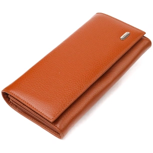 Портмоне Canpellini З натуральної шкіри Світло-коричневе (21524) зображення 1