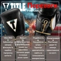 Боксерські рукавички Title Boxeo Mexican Leather Quatro Black/White 14 oz (BATGE4 14 oz BK/WH) - зменшене зображення 3