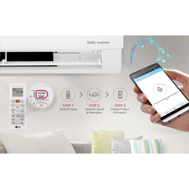 Кондиціонер LG PC09SQ - зображення 7