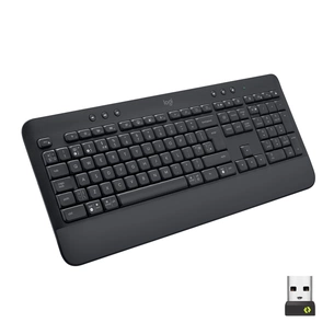Клавіатура Logitech Signature K650 USB/Bluetooth UA Graphite (920-010945) зображення 1