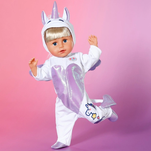 Аксесуар до ляльки Zapf Одяг для ляльки Baby Born - Комбінезон Єдинорога (838266) - picture 7