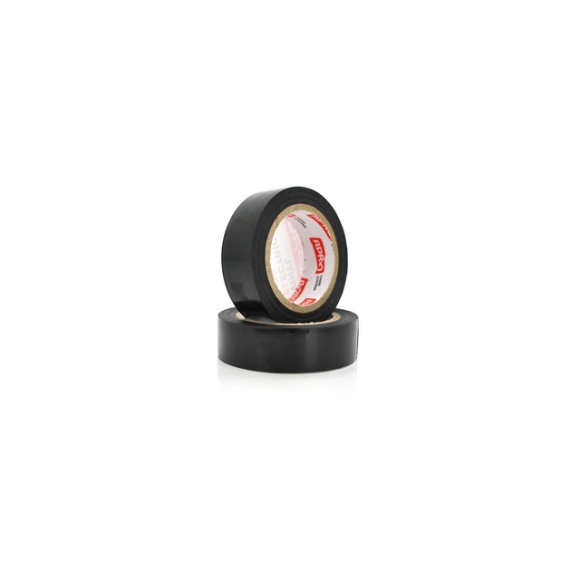 Изоляционная лента APRO 0,14мм*17мм*20м black (упаковка 10 шт) (0,14мм*17мм*20м / 05740) - изображение 1