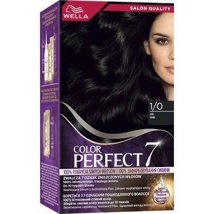 Фарба для волосся Wella Color Perfect 1/0 Чорний (4064666598253) изображение 1