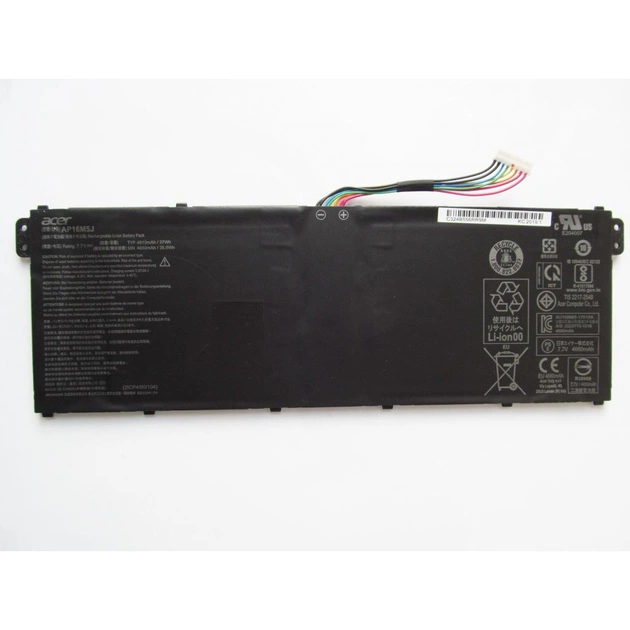 Акумулятор до ноутбука Acer AP16M5J Aspire A315/A515, 4810mAh (37Wh), 4cell, 7.7V, Li-io (A47434) - зображення 1