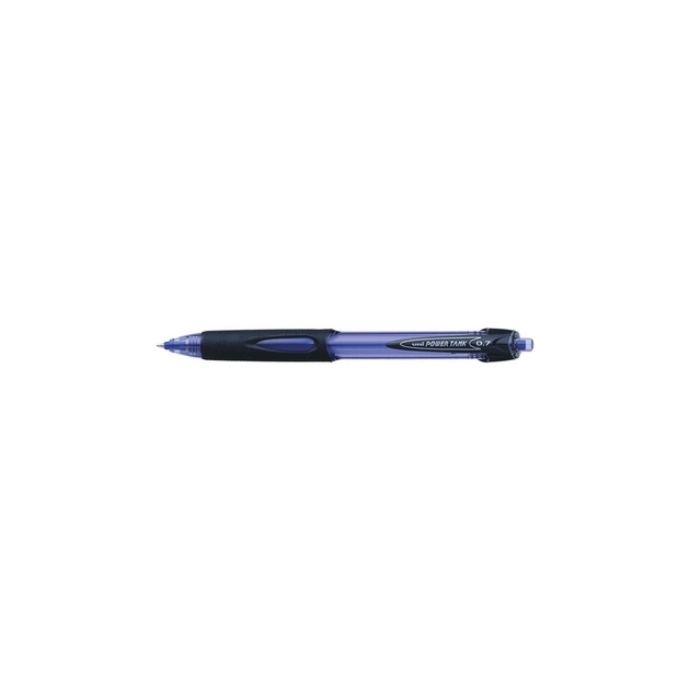 Ручка кулькова UNI автоматична Power tank синій 0,7 мм (SN-227.Blue.) - зображення 1