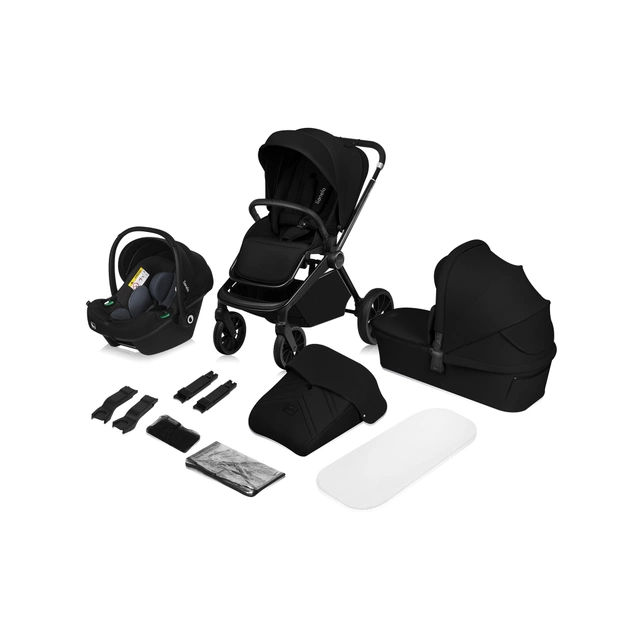 Коляска Lionelo 3 в 1 MIKA PLUS BLACK ONYX (LO-MIKA PLUS 3IN1 BLACK ONYX) - picture 12