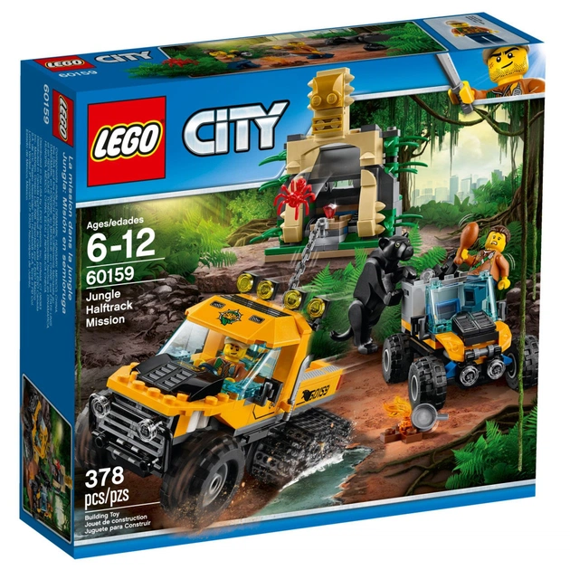 Конструктор LEGO City Місія Дослідження джунглів (60159) - изображение 1
