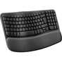 Клавіатура Logitech Wave Keys For Business Bluetooth/Wireless UA Black (920-012334) - зменшене зображення 2