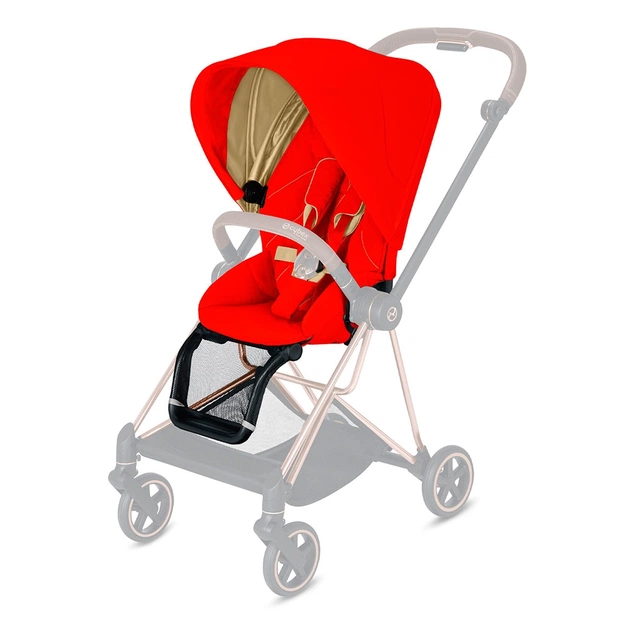 Набір текстилю для коляски Cybex Mios Autumn Gold burnt red (520000837) - изображение 1