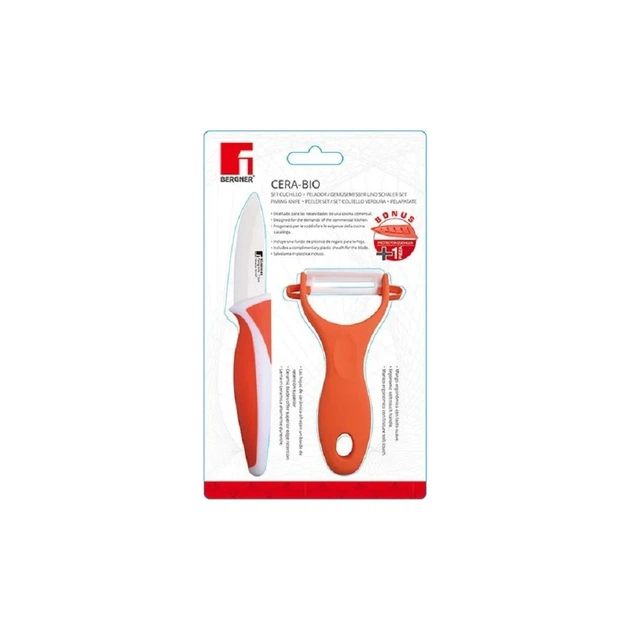 Набір ножів Bergner Cera-bio 2 шт (BG-39510-AA) - изображение 1