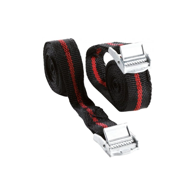 Стяжний ремінь Poputchik 2 шт 25мм х 2.5м "URSUS" (18201-IS) - picture 1