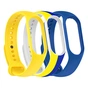Ремешок для фитнес браслета Armorstandart комплект 3шт Xiaomi Mi Band 7/6/5 New Style Ukraine (ARM75053) - уменьшенное изображение 2