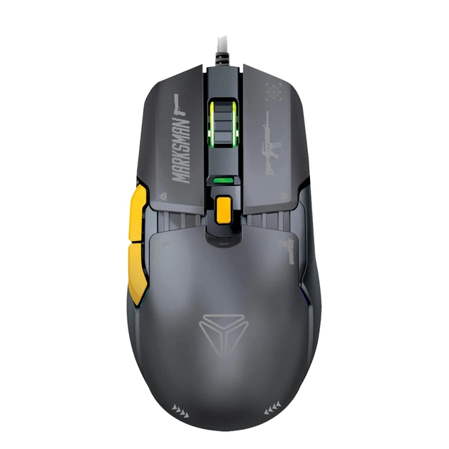 Мишка YENKEE YMS 3600BK Marksman USB Black (45021055) - зображення 1