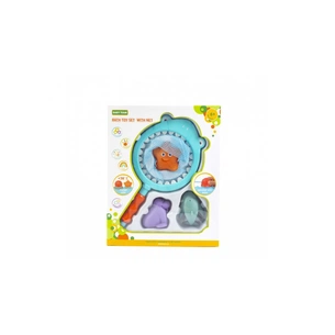 Игрушка для ванной Baby Team сачок с игрушками (9027) изображение 1