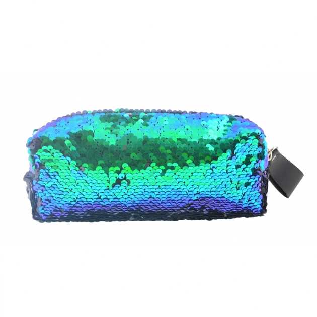 Пенал Yes Green Sequins GP-01 косметичка (532693) - изображение 1