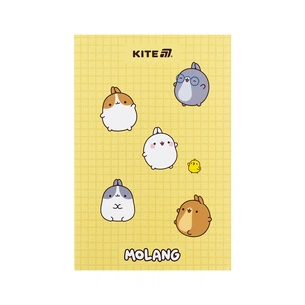 Блокнот Kite А5 Molang термобиндер, 64 листа, нелинованный (ML25-193) изображение 1