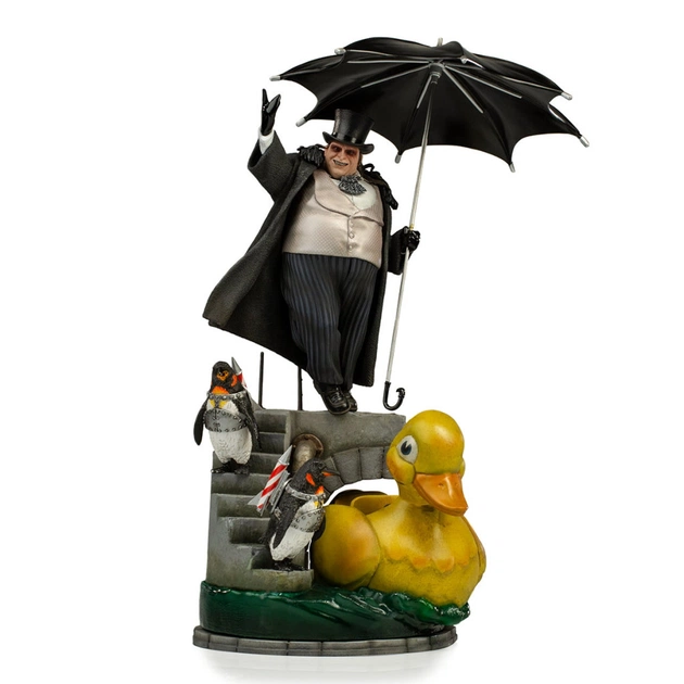 Фигурка для геймеров ABYstyle DC COMICS Penguin Deluxe Art Scale 1/10 (DCCBAT40621-10) - изображение 1