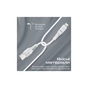 Дата кабель USB 2.0 AM to Lightning 1.2m 2.4A MFi PowerLine-Ai120 white Promate (powerline-ai120.white) - уменьшенное изображение 4