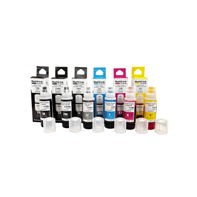 Чорнило Premium Quality Epson 115 SET B/PB/G/C/M/Y 6х70ml SmartFill (70264939) - зображення 1