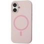 Чохол до мобільного телефона BeCover FIBRA Silicone OmniMag Apple iPhone 16 Light Pink (716229) - зменшене зображення 1