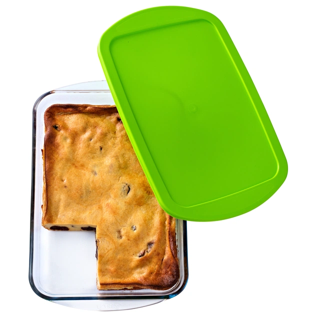 Форма для випікання Pyrex Cook Store прямокутна з кришкою 40 х 27 х 7 см 4.5 л (240P002/7644) - picture 4