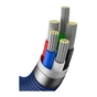 Дата кабель USB-C to Lightning 1.2m 20W blue Baseus (CAJY000203) - зменшене зображення 4