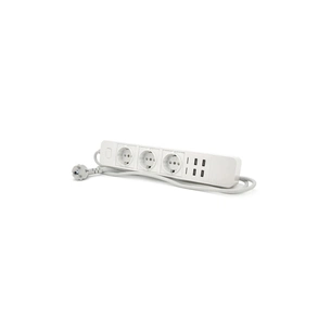 Мережевий фільтр живлення Voltronic 3 роз, 4USB, 2м Black (ТВ-Т09) зображення 1