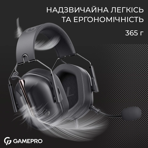 Гарнітура GamePro Genesis Hunter Black (HS1350B) - picture 14