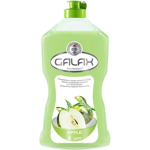 Засіб для ручного миття посуду Galax Яблуко 500 г (4260637724311) зображення 1