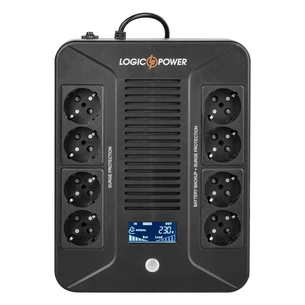 Пристрій безперебійного живлення LogicPower LP-UL1000VA-8PS (16162) зображення 1