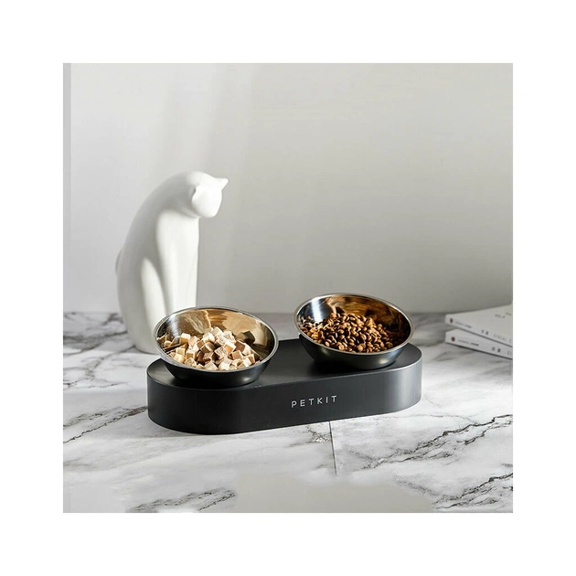 Універсальний посуд для тварин Petkit FRESH NANO-METAL Pet Cat TWO Bowl Stand (P5201) - picture 6