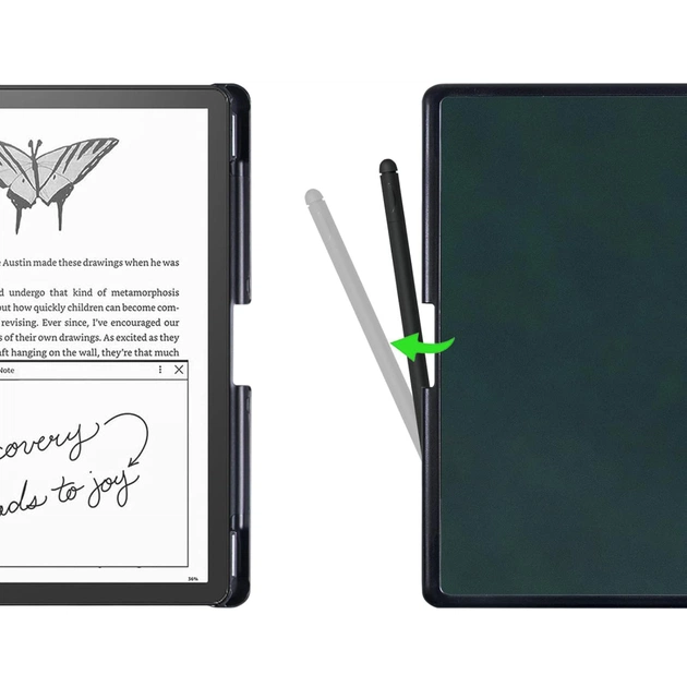 Чохол до електронної книги BeCover Smart Case Amazon Kindle Scribe 10.2" Dark Green (712579) - picture 3