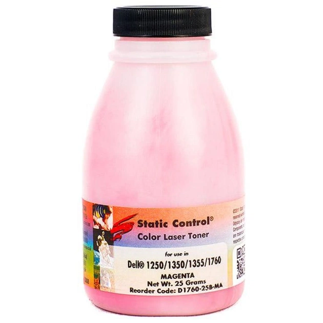 Тонер Static Control XEROX Ph6000/6010/WC6015 magenta (D1760-25B-MA) - зображення 1