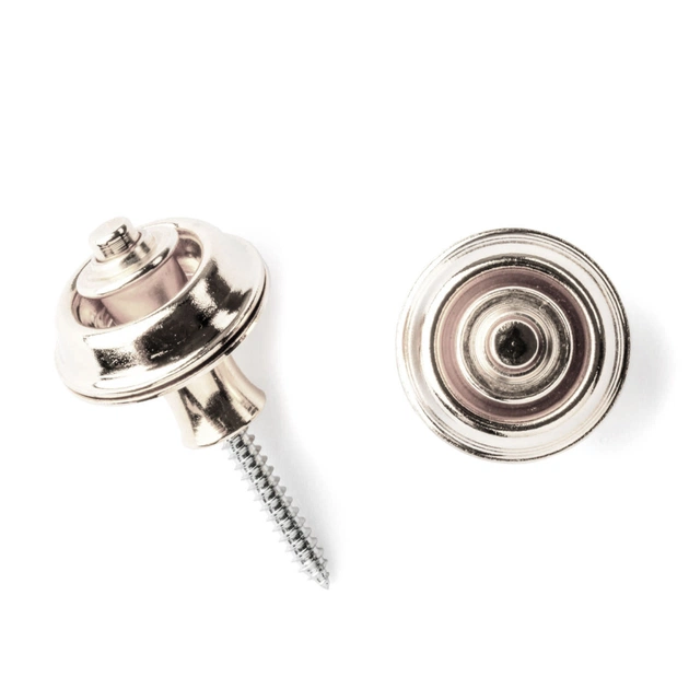 Стреплок для ременя Jim Dunlop Straplok Strap Retainers Original - Nickel (SLS1101N) - picture 2