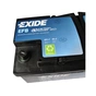 Акумулятор автомобільний EXIDE START-STOP EFB 100A (EL1000) - зменшене зображення 3
