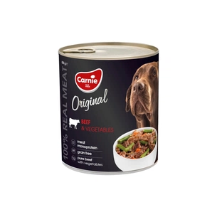 Консерви для собак Carnie Original Mono Protein Яловичина з овочами 800 г (4820255193472) зображення 1