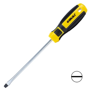 Викрутка Sigma шліцева SL 6.0x150мм CrV Mega (4009271) зображення 1