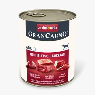 Консерви для собак Animonda GranCarno Adult Multi Meat Cocktail 800 г (4017721827393) зображення 1